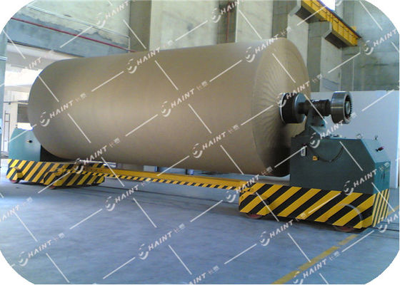 Jumbo Roll Cart Paper Roll Handling Systems For Conveying Parent Roll